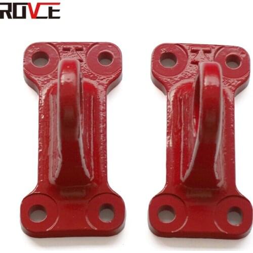 ROVCE Red Tow Hook Rear Trailer Hook For Land Rover Defender 2020 2021 L663 LR138315 Tow Hook Rescue Rear Trailer Hook