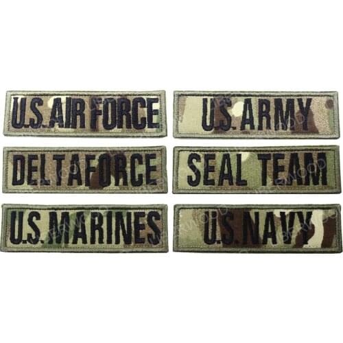 LIBERWOOD US Special Force U.S. AIR FORCE ARMY NAVY SEAL TEAM Patch US MARINES Military Tactical Armband Badge Applique
