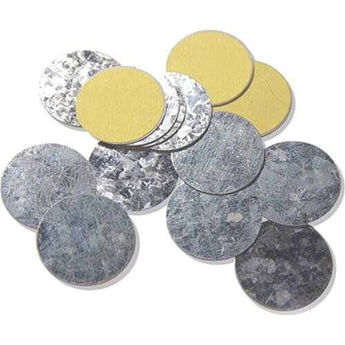 Lot of 100 Round/ Square 25/15mm Magnets Empty Eyeshadow Palette Powder Pans Pot