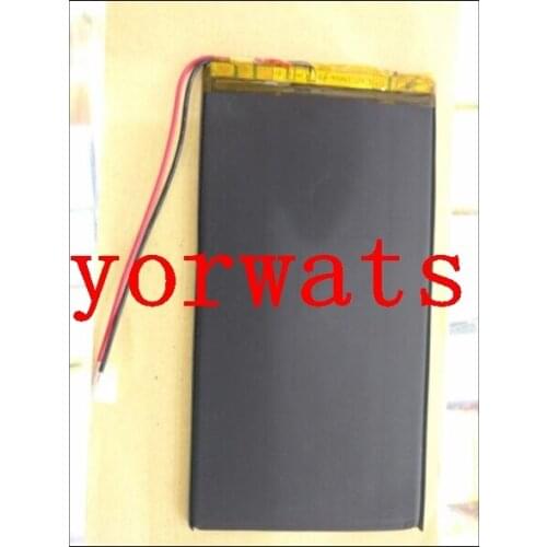 New Hot A Rechargeable Li-ion Cell New 3.7V lithium polymer battery 3766125 2863128 black and large capacity Tablet PC MP5