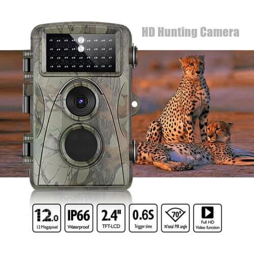 Wild Hunting Camera Night Vision Infrared Animal Trail Time-Lapse Camcorder Wildlife Forest Dual Camera Outdoor Observe Hunting