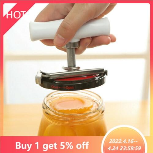 Stainless Steel Bottle Opener Function Dinner Can Opener Jar Bottle Adjustable Manual Beer Wine Bottle Easy Kitchen OpenersTool