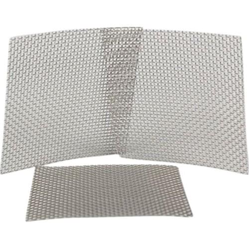 5pcs Aquarium Fish Tank Stainless Steel Wire Mesh Pad Plants Moss Net 8x8cm Stainless Steel Square Shape Wire Mesh Pad