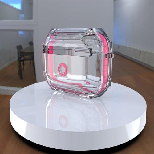 Transparent fashion colour Case for Airpods 1 2 3 Pro Earphone Box Cover soft TPU Bluetooth Wireless Protect Case for Airpod