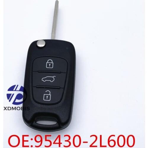 Remote control assembly transmitter for hyundai I30 I30CW 07-09 95430-2L600