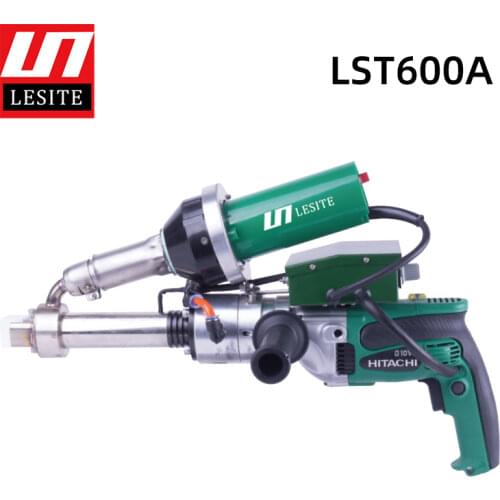 Plastic extrusion welding gun plastic extrusion welder PP HDPE hand welding extruder hand extruder LESITE LST600A