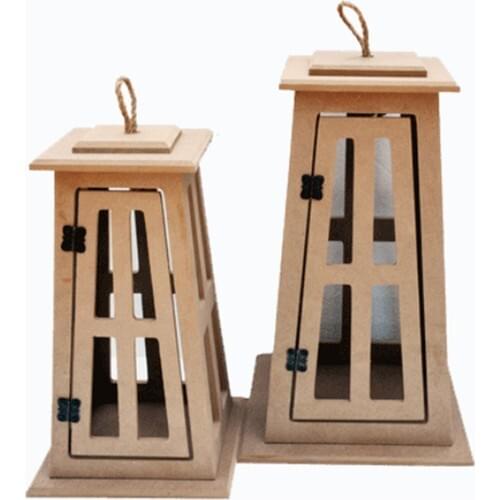 Baykon Mdf Medium Lantern 28 X16 cm