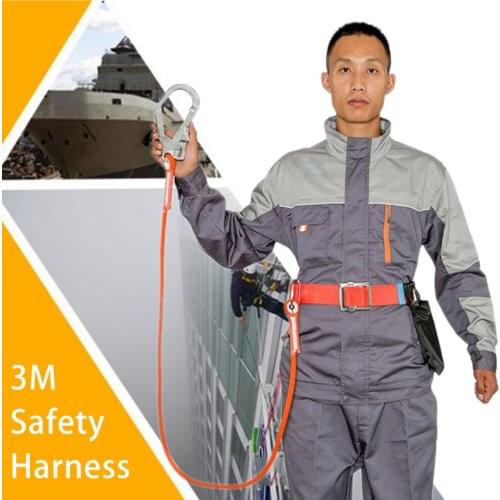 Fall Protection Full Body Safety Harness Industrial Construction Electrician Safety Harness Roofing Tool