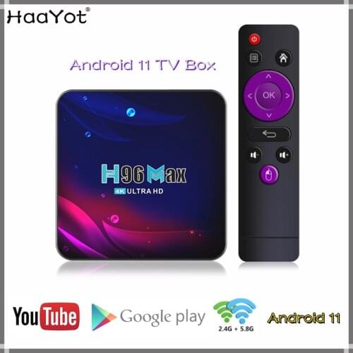 TV Box Android 11 16GB 32GB 64GB Ultra HD 4K 3D RK3318 Smart Media Player Box 2.4G 5.8G WIFI Google Play Tvbox IPTV Set Top Box