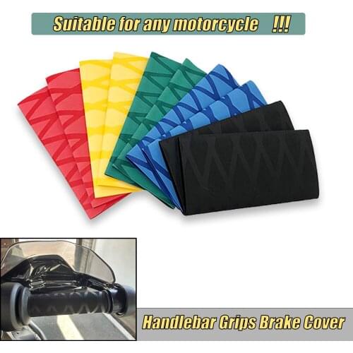Universal Non-slip Heat Shrink Handlebar Grips For BMW R1200GS R1250GS G310GS/R For KAWASAKI VERSYS-X 300 VERSYS 650 VERSYS 1000