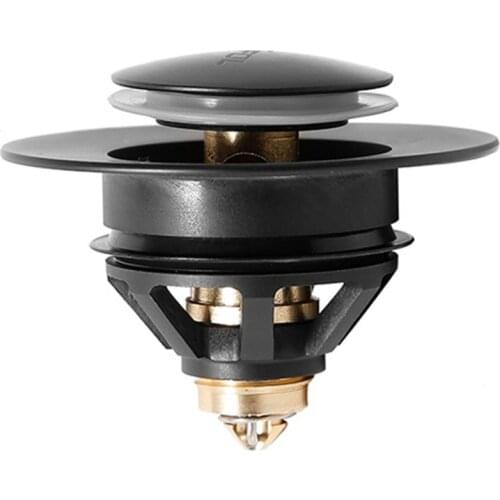 Universal Bounce Core Anti-Clogging Drain Filter PVC Leaking Plug Bathroom Home Replacement Wash Basin Drainer
