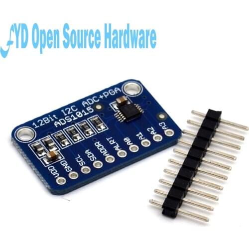 1PCS CJMCU-ADS1015 ultra-compact 12 -precision ADCs ADC module development board