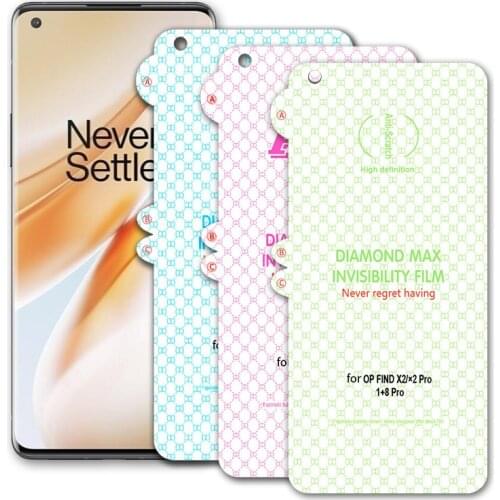 20PCS Diamond Max Insivibility Film For One plus 9pro/8pro/7Tpro/ one plus nord Hydrogel Film Screen Protector