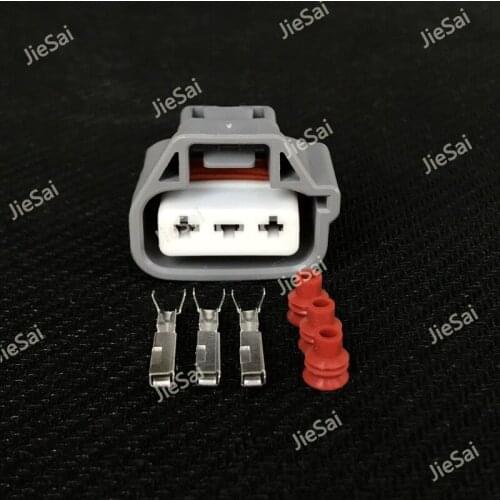 3 Pin Wiper Water Jet Plug Socket For Toyota Automotive Connector