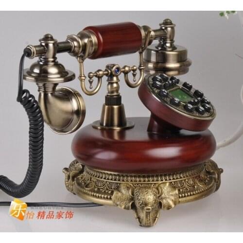 Antique fashion american vintage telephone home landline telephone/Caller ID Hands-free/backlit