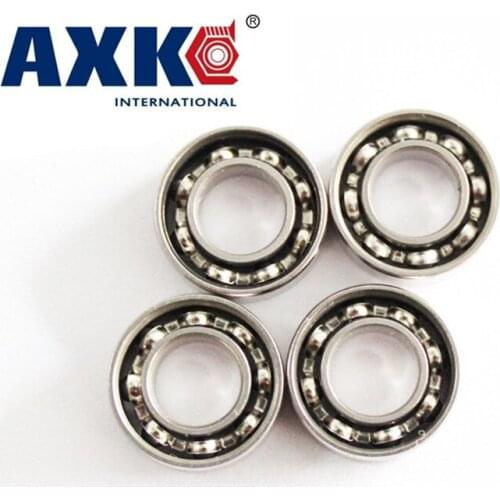 Axk 5 Pcs Open Style Stainless Cage Hybrid Ceramic Bearing R188 For Fidget Spinner Toy
