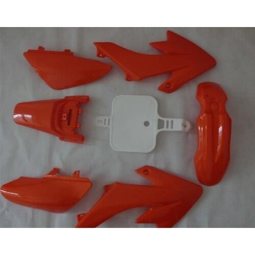 DIRT BIKE CRF50 SX50 7PCS plastic fender kit for honda motorcycle fairing carenado pit bike guardabarro moto parafango moto