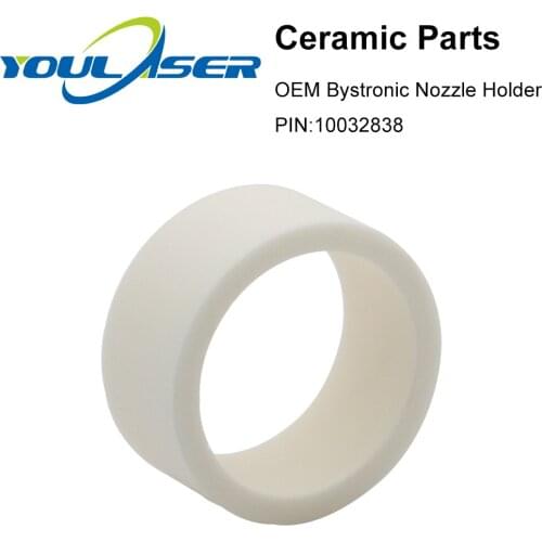 Bystronic 10032838 Laser Ceramic Insulating Ring D26 H11.5 Fiber Laser Cutting Machine Spare Parts