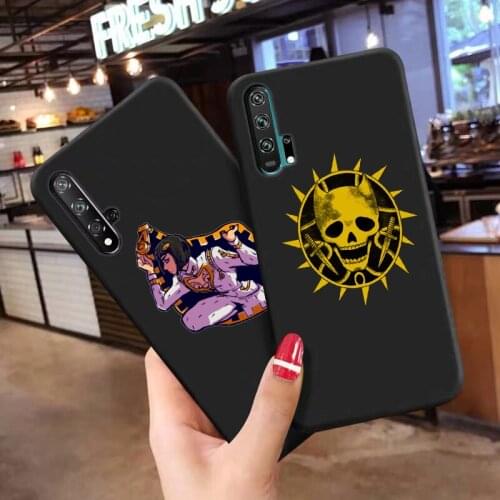 Luxury JoJo bizarre adventure TPU soft phone case for Honor 20 Cute cartoon phone case for HUAWEI Honor 9 Honor10Lite
