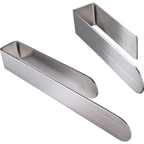 Stainless Steel Hand Towel Holder, Hand Towel Ring Heavy Duty Wall Mounted Modern Hand Towel Bar for Bathroom Kitchen