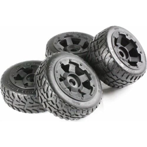 Road tire assembly New stytle hubs for HPI KM ROVAN BAJA 5B