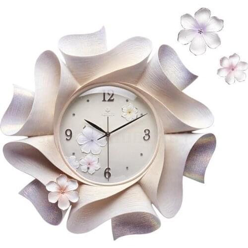 European wall clock fashion living room quartz clock modern creative home wall clock background wall decoration clock