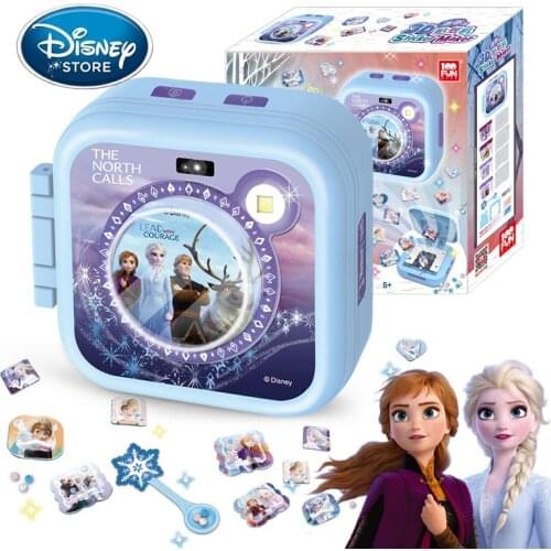 Disney Frozen 2 Girls 3D Sticker Maker Machine Magic Stickers Set Handmade DIY Production Girl birthday Gift Mother & Kid Toys