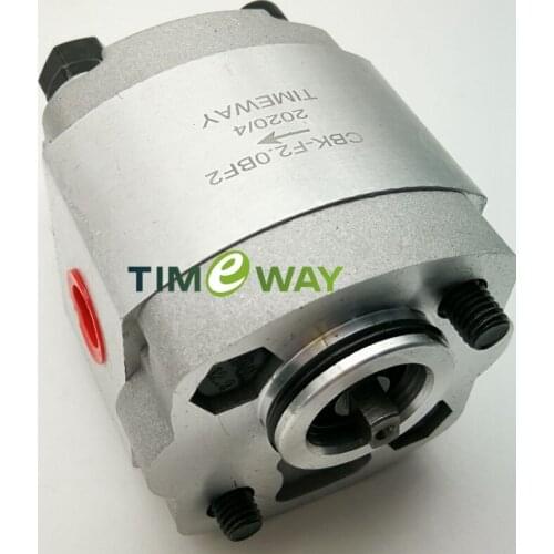 High pressure pump CBK-F1.6BF2 CBK-F1.8BF2 CBK-F2.0BF2 hydraulic pump with valve 20Mpa anticlockwise rear in side out