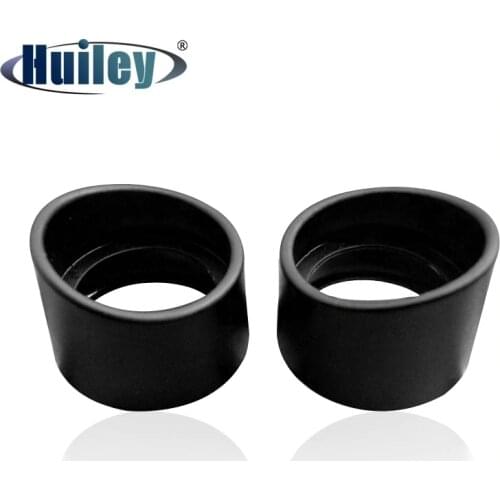 2PCS 34 mm Inner Diameter Eye Guards Stereo Microscope Telescope Eyepiece Eye Piece 32-35mm Rubber Eye Cups