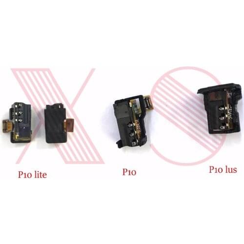 Original with rubber cover Earphone Jack Headphone Audio Jack Flex Cable for Huawei Ascend P10 lite G10 /Nova lite/ P10 plus