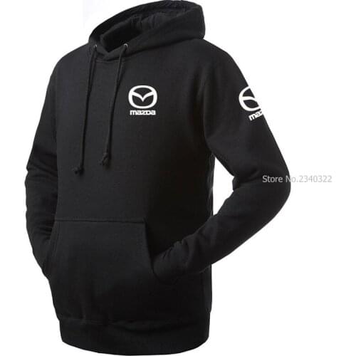 Winter Autumn New Tracksuit for Man Women Maz'da Pullover sweatshirt Fleece Hoodies Loose coats