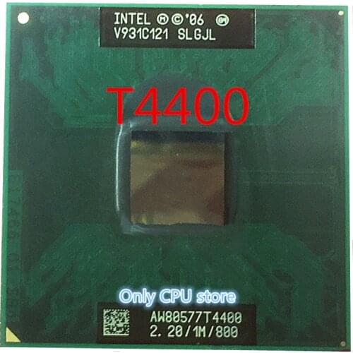 T4400 Intel Pentium CPU T4400 1M Cache, 2.20GHz, 800MHz FSB 35W PGA478 laptop processor