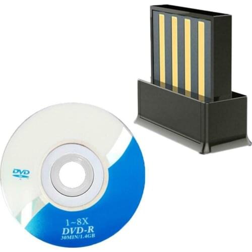 USB Bluetooth Wireless Adapter USB Adapte Mini Dongle Adapter for PC Laptop Tablet Speaker V5.0 Bluetooth Adapter Drive CD