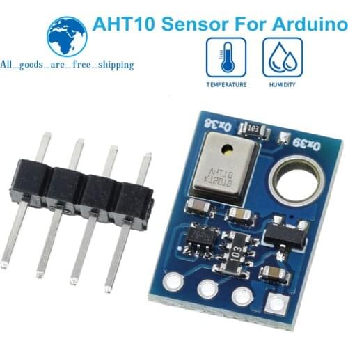AHT10 High Precision Digital Temperature and Humidity Sensor Measurement Module I2C Communication Replace DHT11 SHT20 AM2302