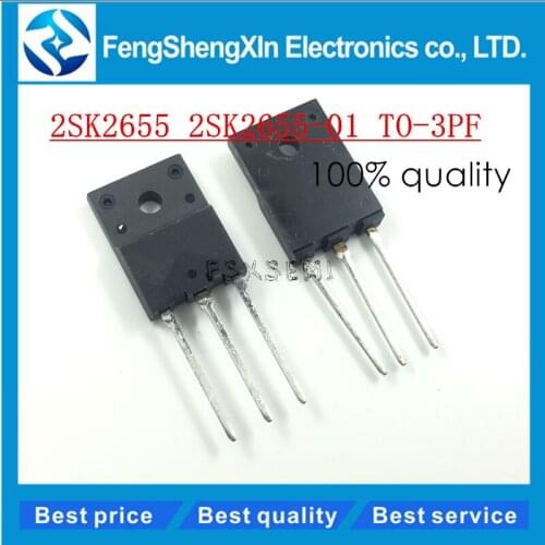 10pcs/lot 2SK2655 K2655 8A 900V 2SK2655-01 TO-3PF N-channel MOS-FET