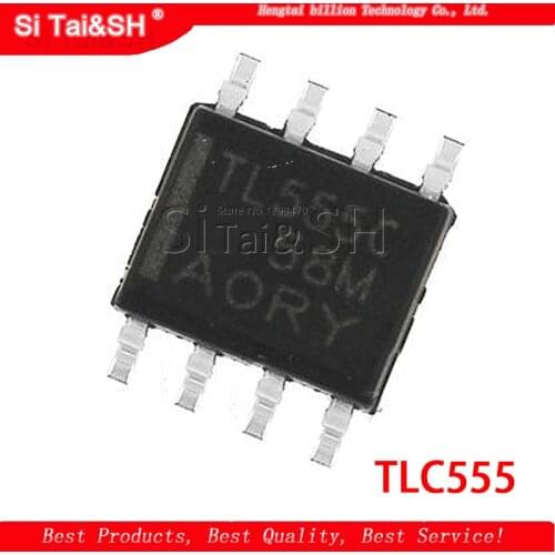 10PCS TLC555 TLC555CDR TL555C TL555I TLC555IDR SOP8