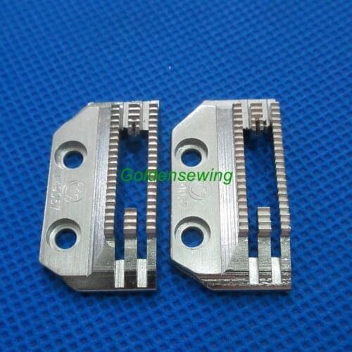 2 PCS FEED DOG #149057 FOR JUKI BROTHER CONSEW MITSUBISHI SEWING MACHINE