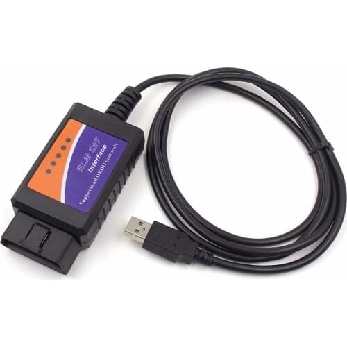 Car Auto Diagnostics Interface Scanner OBD2 ELM327 V1.5 USB Scanner Car detector Diagnostic Tool