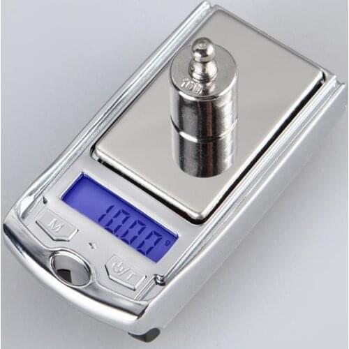 Mini LCD Electronic Digital Pocket Scale100/200g*0.01g Jewelry Gold Weighting Gram Balance Weight Electronic Scales FEB2