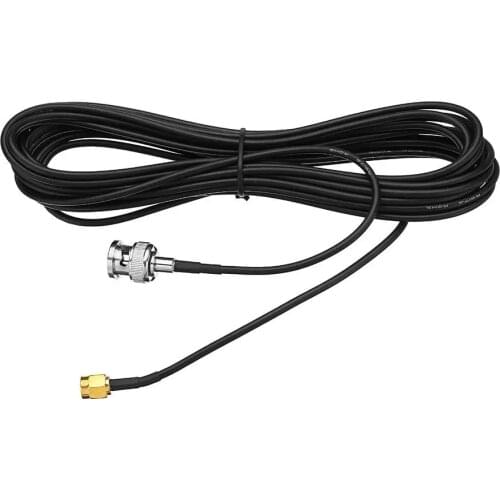 RTL-SDR supports 9:1 long antenna, 6 meters long, RG-174 cable