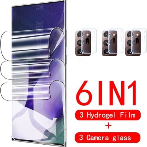 Hydrogel Film on the Screen Protector For Samsung Galaxy Note 20 Ultra Screen Protector For Samsung S21 Plus Ultra S20 FE S20FE