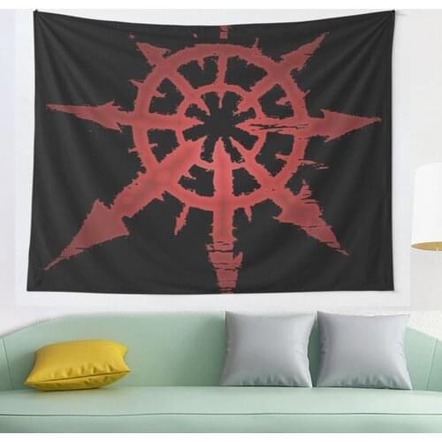 Star of Chaos tapestry More Size home living room bedroom decorative wall blanket