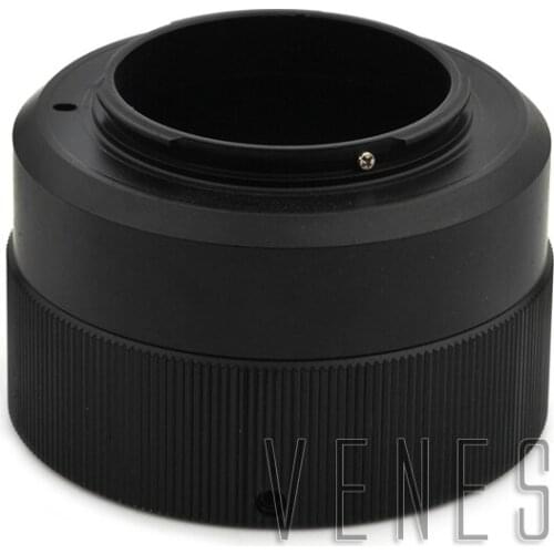 VENES Adapter ring for T2 Lens to Suit for Micro4/3 Camera, For T Mount T-2 lens to M4/3 lens adapter, for Panasonic LUMIX