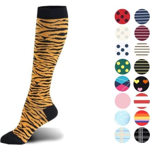 Compression Socks Fit For Sport Golf Hiking Running Seating Standing Long Time and Good For Pregnancy Swollen Gym Worker Pain