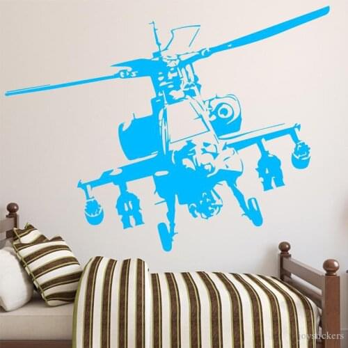 Creative Plane Pattern Wall Stickers for Boys Bedroom Wall Decals Removable Vinyl Home Room Decor Mural Adesivo De Parede 1196