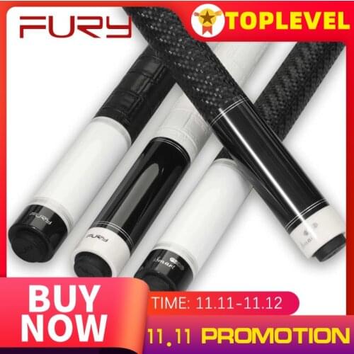 FURY CW Billiard Pool Cue Stick Kit with Case Maple Professional Billar Cue Kit 11.75mm Tip 147cm 8 Teeth Joint
