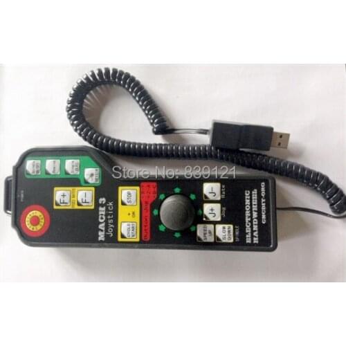 The new Mach3 6 axis USB joystick handles electronic handwheel CNC CNC engraving machine small accessories