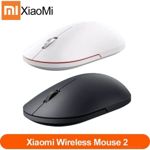 Original Xiaomi Wireless Mouse 2 Game Mouses 2.4GHz 1000dpi WiFi link Optical Mouse Mice Mini Ergonomic Portable Mouse