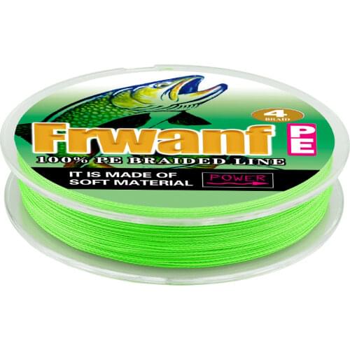 Braided fishing line 100M 300M 0.06-0.55mm 2 4 6 8 10 20 50 80 90 100LBS pe saltwater freashwater