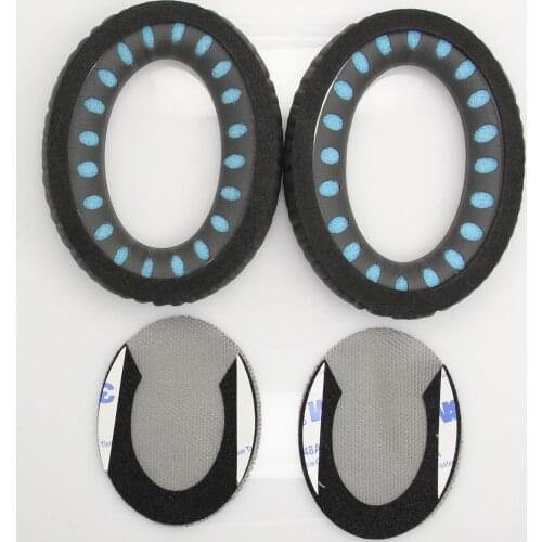 Gray Protein Leather Replacement Ear Ear Pad Earpads Sponge Soft Foam Cushion for Bose QC15 QC2 AE2 AE2i AE2w QC25 headphones